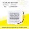Exell Battery Exell Door Lock Battery Replaces A28110, A28100, 884952 EBDL-8 - alternate 3